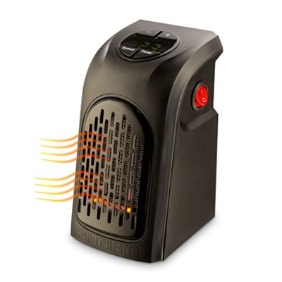 Mini Plug‑In Handy Heater 400W | Portable Electric Wall Heater with Digital Temperature Control