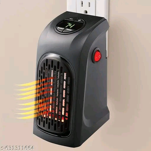 Mini Plug‑In Handy Heater 400W | Portable Electric Wall Heater with Digital Temperature Control